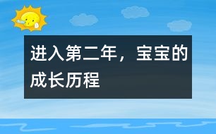 進入第二年，寶寶的成長歷程